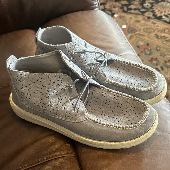 Hey dude Wendy boho Grey Casual Lace-Up Shoe - Picture 2 of 7